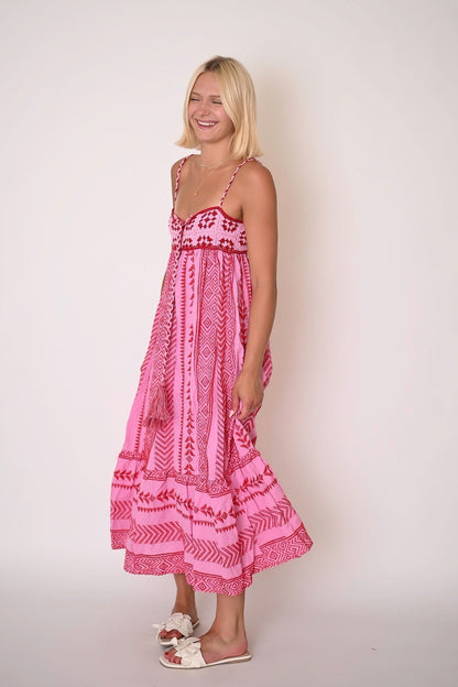 BOWIE - BOHEMIAN CHARM MAXI DRESS
