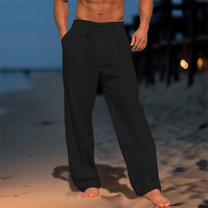 BILL - LINEN PLAIN PANTS